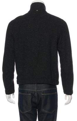 Billy Reid Wool-Blend Zip-Up Sweater