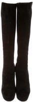 Thumbnail for your product : Christian Louboutin Suede Knee-High Boots