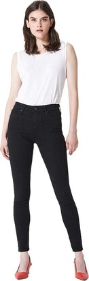 AG Jeans Women's Farrah Leatherette High-Rise Skinny Fit Ankle Pant