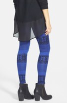 Thumbnail for your product : Threads for Thought Print Fleece Leggings (Juniors)