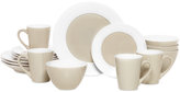 Thumbnail for your product : Pfaltzgraff Everyday Hunter Taupe 16-Pc. Set, Service for 4