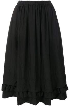Comme des Garcons gathered maxi skirt