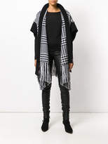Thumbnail for your product : Balmain Prince of Wales checked overcoat