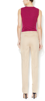 Thumbnail for your product : Carolina Herrera Cotton Stretch Cigarette Pant