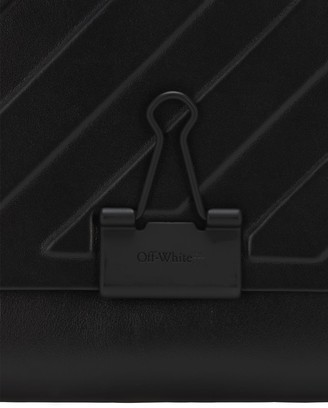 Off-White Diag Embossed Soft Leather Bag