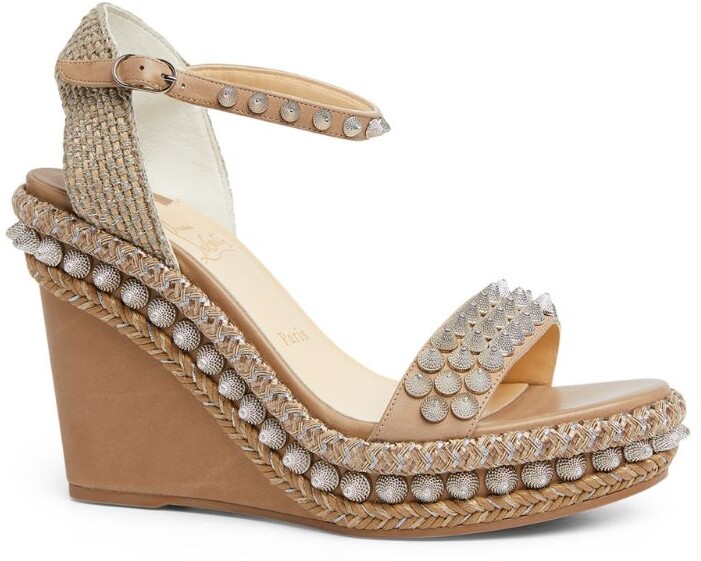 lata stud strap platform sandal