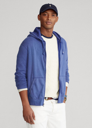 cotton spa terry hoodie