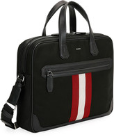 Thumbnail for your product : Bally Chandos Leather-Trim Briefcase