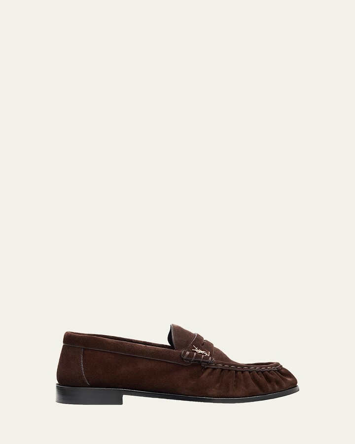 Saint Laurent Le Suede Penny Loafers