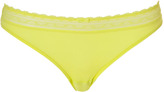 Thumbnail for your product : Princesse Tam-Tam Oisive Italian Shape Bikini Briefs in Jaune Lemon