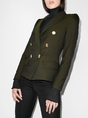 Alexandre Vauthier Double-Breasted Wool Blazer