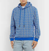Thumbnail for your product : McQ Logo-Print Loopback Cotton-Jersey Hoodie