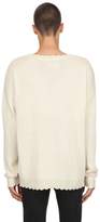 Thumbnail for your product : Garçons Infideles DEATH ROCK EMBROIDERY WOOL BLEND SWEATER