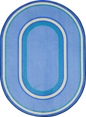 Joy Carpets Ripples Boy Blue by Area Rug