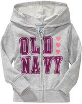 Thumbnail for your product : Old Navy Logo Terry-Fleece Hoodies for Baby