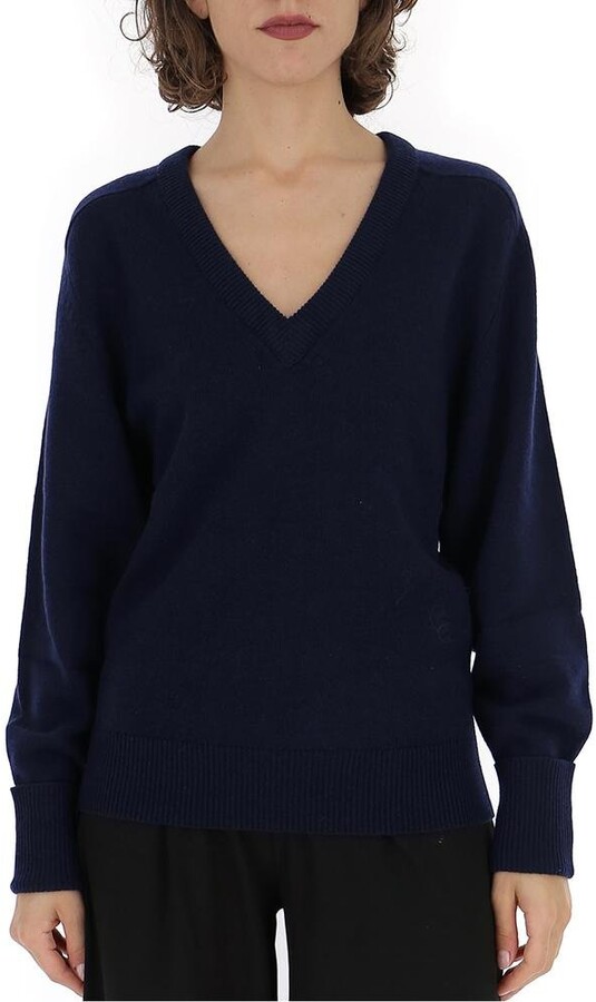 v neck sweat shirt