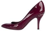 Thumbnail for your product : Gucci Patent Leather Horsebit Pumps