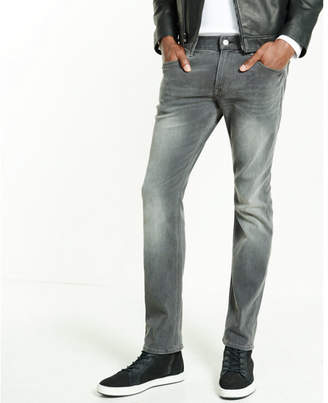 Express Slim Gray Faded Stretch+ Jeans