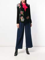 Thumbnail for your product : Alice + Olivia floral embroidered blazer