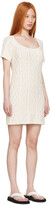 Thumbnail for your product : LOULOU STUDIO Off-White Silk & Linen Koos Dress