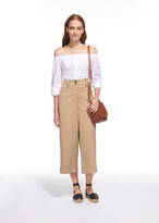 Thumbnail for your product : Cotton Wide Leg Trouser