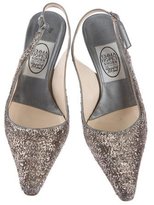 Thumbnail for your product : Emma Hope Metallic Slingback Pumps