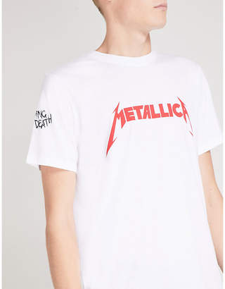 metallica Creep cotton-jersey T-shirt