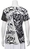 Thumbnail for your product : Prabal Gurung Short Sleeve Printed Top w/ Tags