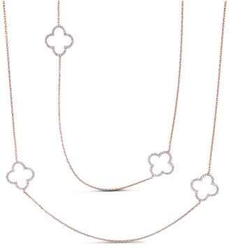 Cosanuova Long Clover Necklace