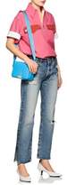 Thumbnail for your product : Off-White Women's Binder-Clip Small Leather Crossbody Bag-Blue