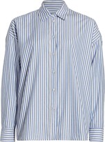 Mael Oversized Striped Shirt 