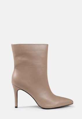 Missguided Mid Heel Ankle Boots
