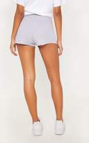 Thumbnail for your product : PrettyLittleThing Grey Drawstring Cotton Short