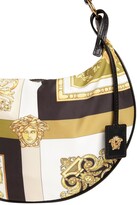 Thumbnail for your product : Versace Printed Nylon Hobo Bag
