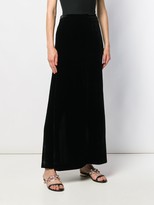 Thumbnail for your product : Emilio Pucci Pre-Owned 1990's Velvet Effect Maxi Skirt