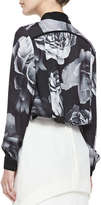 Thumbnail for your product : Cameo Get Home Pintuck Floral-Print Blouse