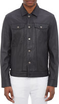 Thumbnail for your product : Marc by Marc Jacobs Lambskin Denim-Style Jacket