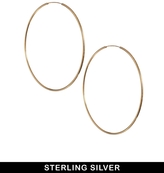 Thumbnail for your product : ASOS & Wear That There Sterling Silver Gold Plated Hoop Earrings