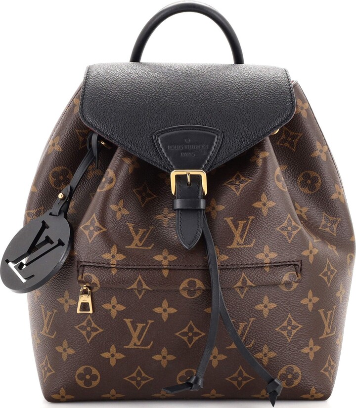 Louis Vuitton Montsouris NM PM Leather Backpack