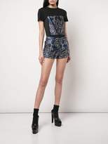 Thumbnail for your product : Vera Wang baroque embroidered shorts