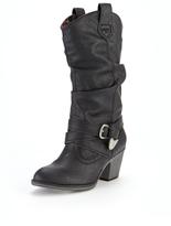 Thumbnail for your product : Rocket Dog Sidestep Cowboy Calf Boots