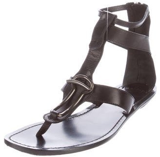 Maiyet Leather Embellished Sandals