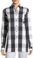 Thumbnail for your product : Lafayette 148 New York Jessie Seaway Check Shirting Blouse