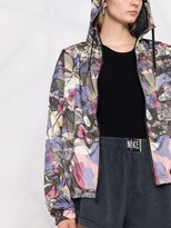 Thumbnail for your product : Nike Floral-Print Hooded Jacket