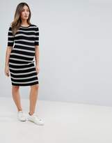 Thumbnail for your product : New Look Maternity Knitted Stripe Midi Dress