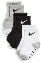 Thumbnail for your product : Nike 'Gripper' Socks (3-Pack) (Baby & Walker)