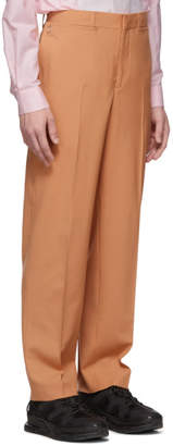 Burberry Orange Flap Trousers