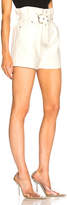 Thumbnail for your product : 3.1 Phillip Lim Belted Paper Bag Shorts