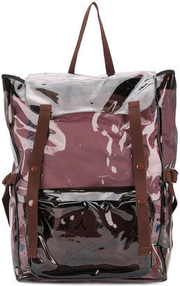 Raf Simons foldover top backpack