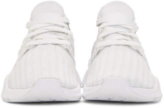 adidas White EQT Support Mid ADV Sneakers